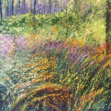 Peinture intitulée "Le goût du printemps" par Anne Vignau, Œuvre d'art originale