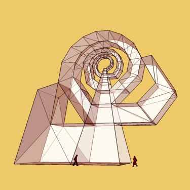 Цифровое искусство под названием "The Project "Wheel…" - Николай Седнин (Nicolas Sedninne), Подлинное произведение искусства…