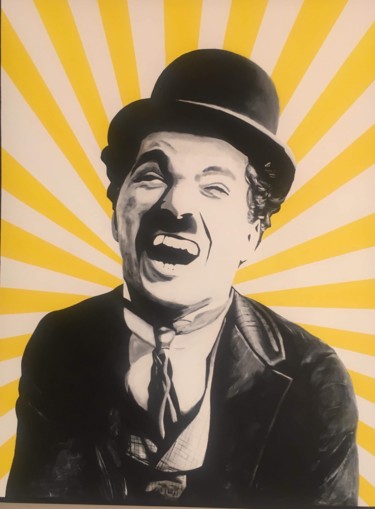 Peinture intitulée "ÉCLAT DE RIRE" par Pascal Feriault, Œuvre d'art originale, Acrylique