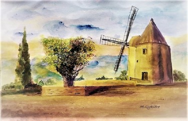 Dessin intitulée "France de Daudet" par Myriam Gylon, Œuvre d'art originale, Autre