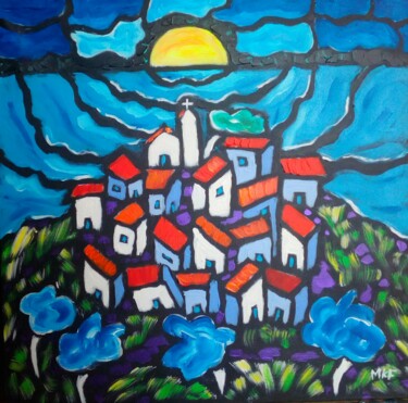Peinture intitulée "Maro 1" par Marc Felix, Œuvre d'art originale, Acrylique