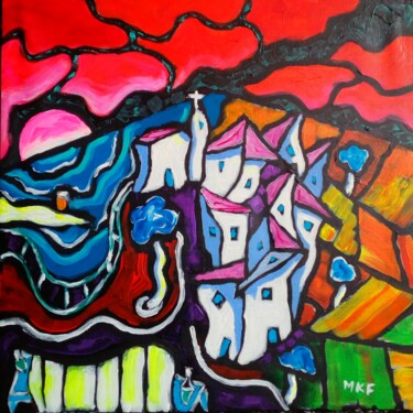Peinture intitulée "Maro 3" par Marc Felix, Œuvre d'art originale, Acrylique
