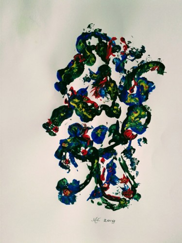 Schilderij getiteld "20190414-105604.jpg" door Marianne Huizinga, Origineel Kunstwerk