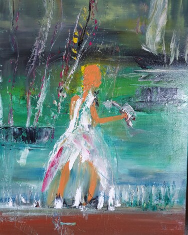 Peinture intitulée "SURPRISE" par Pascal Jung, Œuvre d'art originale, Huile