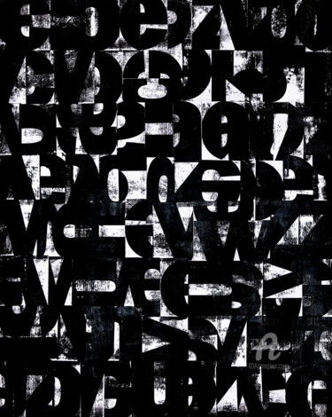 Typossibilities #4 Collages titled "Typossibilities #4" by Petr Strnad, Original Artwork