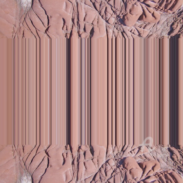 Digital Arts titled "Rock stretched" by Benoit Beal (3enoit 3eal), Original Artwork, Photo Montage