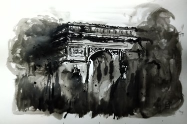 图画 标题为“Triomphe : L204” 由Laou, 原创艺术品, 墨