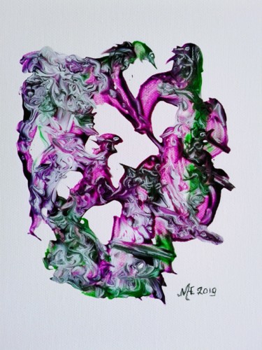 Schilderij getiteld "20190421-142031.jpg" door Marianne Huizinga, Origineel Kunstwerk