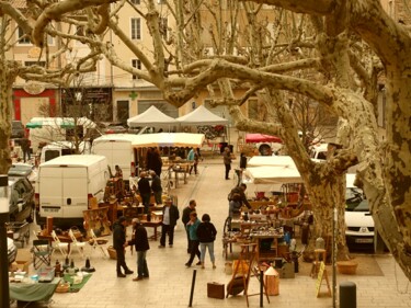 Photography titled "Brocante/Vaison.…" by Janie B., Original Artwork