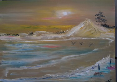 Peinture intitulée "20190424-124742.jpg" par Pascal Jung, Œuvre d'art originale, Huile