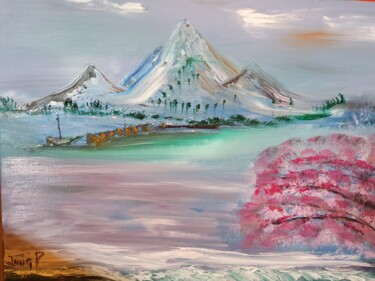 Peinture intitulée "20190422-094553.jpg" par Pascal Jung, Œuvre d'art originale, Huile