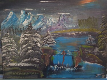 Peinture intitulée "20190424-125903.jpg" par Pascal Jung, Œuvre d'art originale, Huile