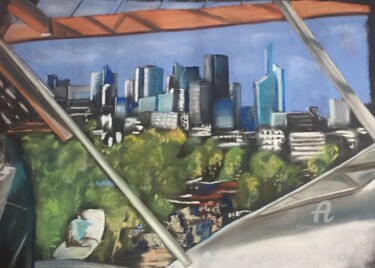 绘画 标题为“Paris - La Défense” 由Mc Toulouse, 原创艺术品, 粉彩