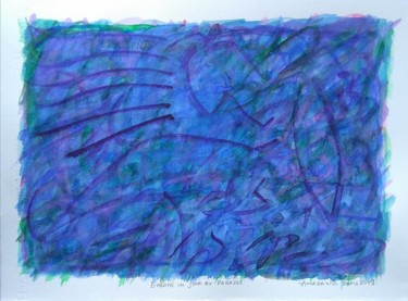 Peinture intitulée "Encore un jour au p…" par Eduardo Amarante, Œuvre d'art originale, Aquarelle