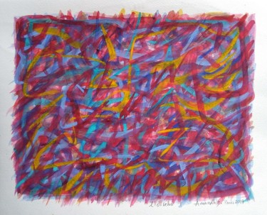 Peinture intitulée "L'oiseau" par Eduardo Amarante, Œuvre d'art originale, Aquarelle