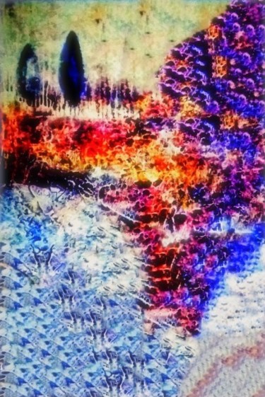 Digital Arts titled "dans-les-profondeur…" by Mysane, Original Artwork, Digital Painting