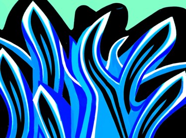 Digital Arts titled "Enigma Variations I…" by Peter Jalesh, Original Artwork, Digital Painting