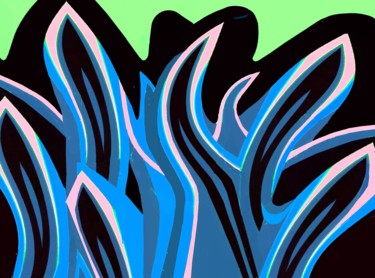 Digital Arts titled "Enigma Variations V" by Peter Jalesh, Original Artwork, Digital Painting