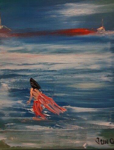 Peinture intitulée "20190424-125253.jpg" par Pascal Jung, Œuvre d'art originale, Huile