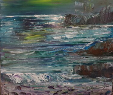 Peinture intitulée "20190424-125145.jpg" par Pascal Jung, Œuvre d'art originale, Huile