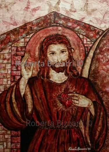 绘画 标题为“onlywine resurrecti…” 由L'Arte Originale Dell'Artista Roberta Bi, 原创艺术品, 其他