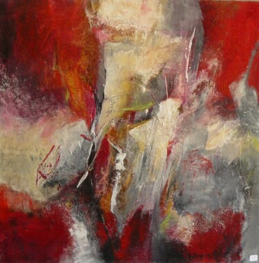 africa Peinture intitulée "africa" par Danielle Dunevon, Œuvre d'art originale, Acrylique Monté sur Châssis en bois
