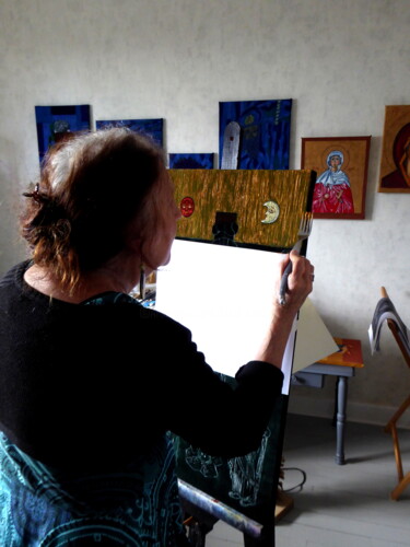 Photographie intitulée "Mon travail à l'ate…" par Laure Barlet, Œuvre d'art originale