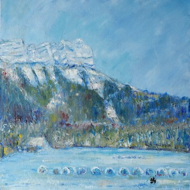 Peinture intitulée "impressions-chartre…" par Fabrice Gerin, Œuvre d'art originale, Huile