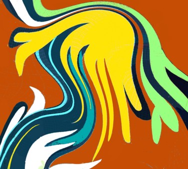 Digital Arts titled "Willow Tree" by Peter Jalesh, Original Artwork, Digital Painting