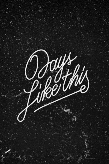 Digital Arts titled "DAYS LIKE THIS" by Guillaume Laserson, Original Artwork, Other
