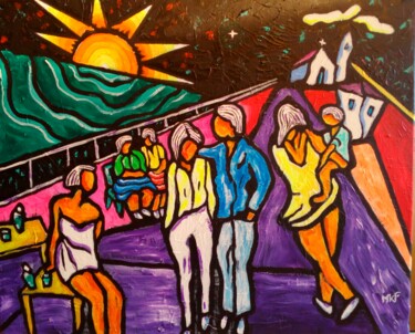 Peinture intitulée "La Vida." par Marc Felix, Œuvre d'art originale, Acrylique