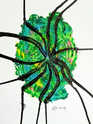 Schilderij getiteld "20190421-142714.jpg" door Marianne Huizinga, Origineel Kunstwerk