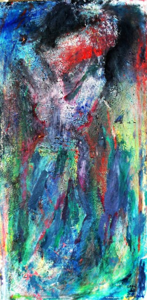 Painting titled "Anna Karenina" by Andrew Walaszek, Original Artwork, Oil Mounted on Wood Stretcher frame