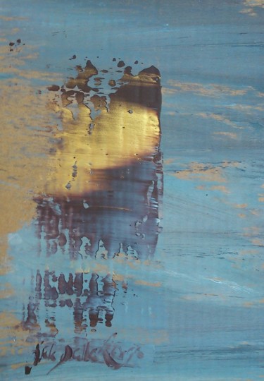 Avancée portuaire Peinture intitulée "Avancée portuaire" par Gisèle Dalla Longa, Œuvre d'art originale, Acrylique