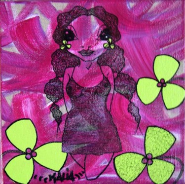 Peinture intitulée "MISS 4" par Kaliart, Œuvre d'art originale