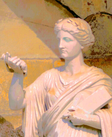 Arts numériques intitulée "La Sagesse.#artists…" par Adèle Vahn, Œuvre d'art originale, Travail numérique 2D