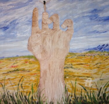Painting titled "Mon petit coin de p…" by Roberto Urbano, Original Artwork, Oil