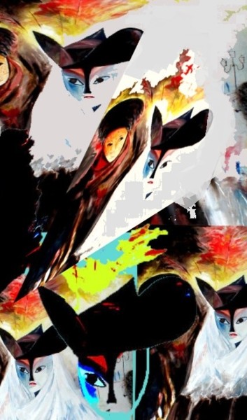 Digital Arts titled "regards.jpg" by Mysane, Original Artwork, Digital Painting