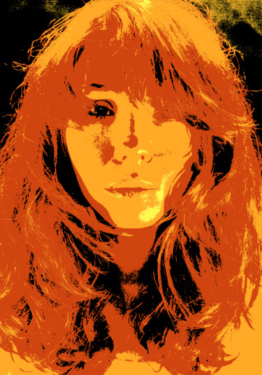 Printmaking titled "Matilda" by Nikolaj Sednin (Nicolas Sedninne), Original Artwork, Digital Print