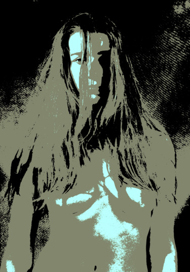 Printmaking titled "Nightfall" by Nikolaj Sednin (Nicolas Sedninne), Original Artwork, Digital Print