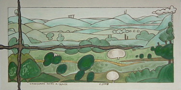 Landscape With A Crack