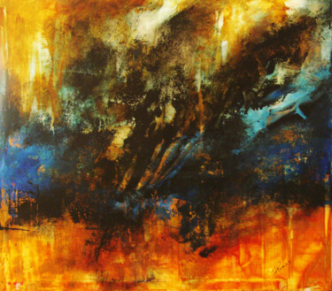 alpha-canis-majoris-70x60-05-19 Peinture intitulée "alpha-canis-majoris…" par Pascal Thomas, Œuvre d'art originale, Acrylique