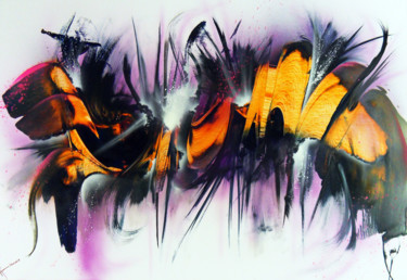 Cesaria - Bombes et aérographe Pintura intitulada "Cesaria - Bombes et…" por Airgone, Obras de arte originais, Acrílico