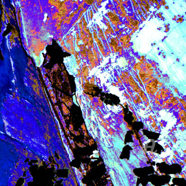 Kind of Pollock Fotografie mit dem Titel "Kind of Pollock" von Elise Vincent, Original-Kunstwerk, Digitale Fotografie