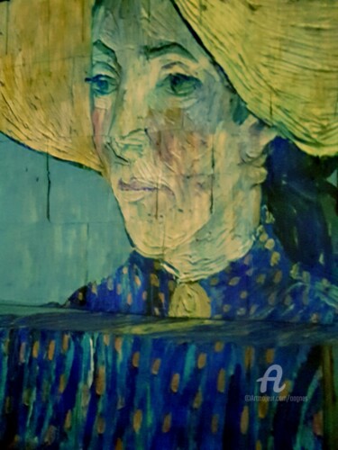 Photographie intitulée "Hommage à Vincent V…" par Grafi, Œuvre d'art originale