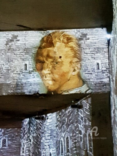 Photographie intitulée "Hommage à Vincent V…" par Grafi, Œuvre d'art originale