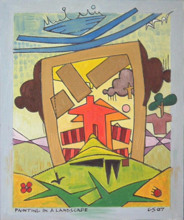 Painting In A Landscape