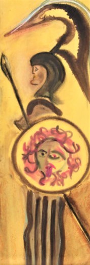 Peinture intitulée "Etude n°2 en pied p…" par Servin, Œuvre d'art originale, Gouache