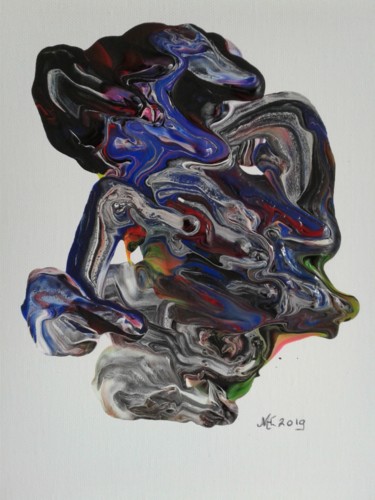 Schilderij getiteld "Essent" door Marianne Huizinga, Origineel Kunstwerk, Acryl
