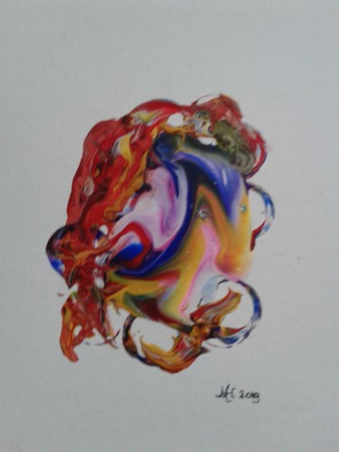 Schilderij getiteld "20190521-110054.jpg" door Marianne Huizinga, Origineel Kunstwerk